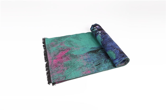 真絲油畫(huà)藝術(shù)圍巾