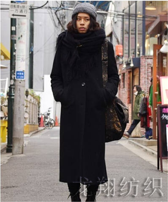 流蘇披肩男士圍巾