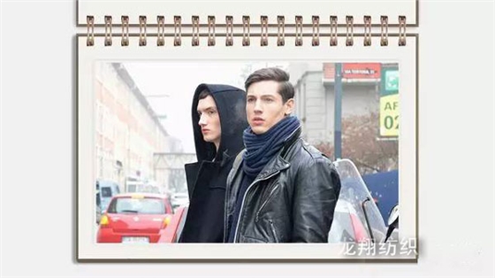 男士圍巾簡單圍法