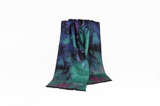 油畫藝術(shù)圍巾