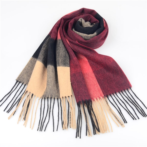 秋冬男士羊毛圍巾