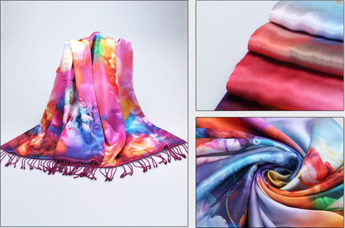 印花披肩 真絲披肩 拉絨披肩 披肩定制