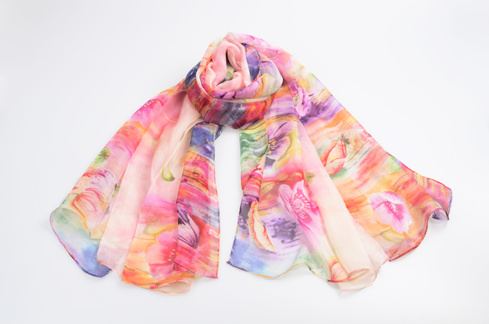 真絲絲巾 防曬絲巾 絲巾批發(fā)