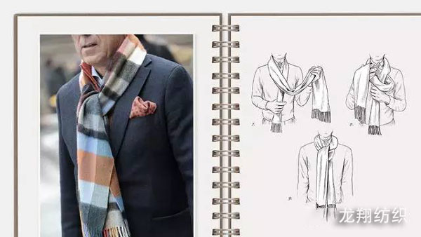 男士圍巾簡(jiǎn)單圍法5