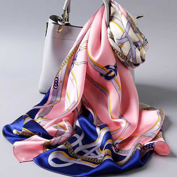 龍翔女士絲巾粉色款