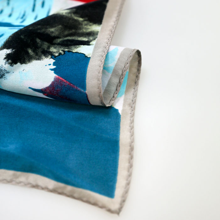 萬丈光芒小絲巾細(xì)節(jié)圖