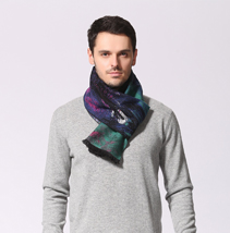 油畫藝術(shù)圍巾 油畫藝術(shù)圍巾