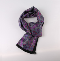 藏式印花絲巾 藏式印花絲巾