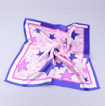 高檔素縐緞方巾 高檔素縐緞方巾