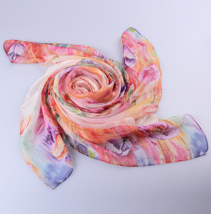 新款長絲巾防曬絲巾真絲絲巾 絲巾批發(fā)